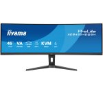 iiyama G-MASTER 45"LCD Curved Bus. UWQHD Monitor PC 113 cm (44.5") 5120 x 1440 Pixel Dual QHD LED Nero