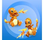 MEGA Pokémon Build & Show Charmander toy building set, 4 inches tall,