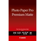 Canon Pro Premium PM-101 - Fotopapier - glatt matt - 20 Blatt - Super A3/B - 210 g/m²
