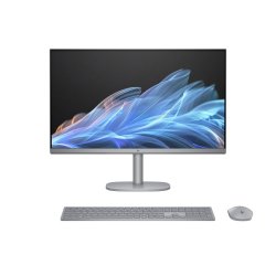 HP OmniStudio X 27-cs0008nl Intel Core Ultra 7 155H 68,6 cm (27") 3840 x 2160 Pixel PC All-in-one 16 GB DDR5-SDRAM 1 TB SSD Windows 11 Home Wi-Fi 6E (802.11ax) AI PC Argento