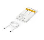 StarTech.com Cavo durevole da USB-C a Lightning da 1m bianco - Cavo di alimentazione/sincronizzazione in Fibra aramidica robusta per impieghi intensivi da USB tipo C a Lightening - Certificato Apple MFi per iPad/iPhone 12