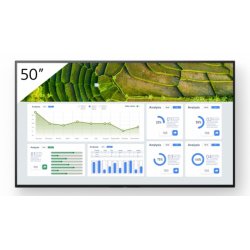 Sony FW-50BZ30L Écran d'affichage dynamique Écran plat de signalisation numérique 127 cm (50") LCD Wifi 440 cd/m² 4K Ultra HD Noir Android 24/7