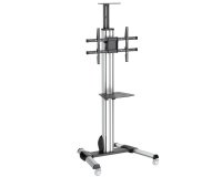 StarTech.com TV Cart - Height Adjustable - Lockable Wheels