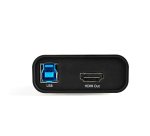 StarTech.com Dispositivo de Captura de Vídeo HDMI a USB-C 1080p 60fps - Capturadora Externa USB 3.0 USB Tipo C de Transmisión en Directo - Adaptador de Audio y Vídeo HDMI - Funciona con USB-C/USB-A/Thunderbolt 3