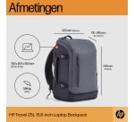 HP Travel 15,6 Iron Grey laptopbackpack, 25 liter