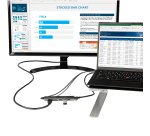 StarTech.com USB-C Multiport Adapter - USB-C auf 4K 60Hz HDMI 2.0, 100W Power Delivery Pass-through, SD/MicroSD, 2 Port USB 3.0 Hub, GbE - USB-C Mini Dock - 30cm langes angeschlossenes Kabel