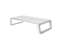 Trust 25351 support d'écran plat pour bureau Transparent, Blanc