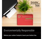 Everyday™ Black Remanufactured Toner by Xerox compatible with HP 651A 650A 307A (CE340A/CE270A/CE740A), Standard capacity