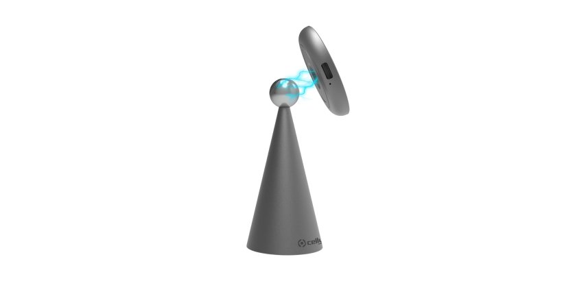 Celly MAGSTANDCHARGE Caricabatterie per dispositivi mobili Smartphone Argento USB Carica wireless Interno