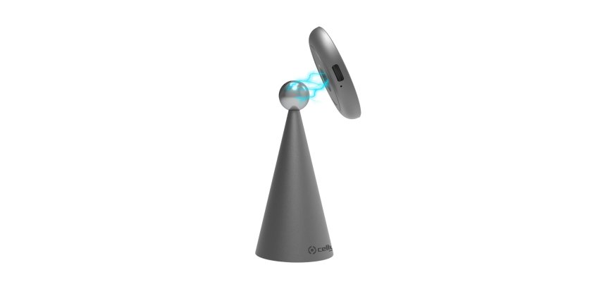 Celly MAGSTANDCHARGE Caricabatterie per dispositivi mobili Smartphone Argento USB Carica wireless Interno