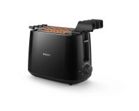 Philips Daily Collection Tostapane HD2583/90, 600W, 2 pinze, 8 livelli di tostatura