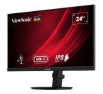 Viewsonic VG Series VG2409-MHDU-2 écran plat de PC 60,5 cm (23.8") 1920 x 1080 pixels Full HD LED Noir