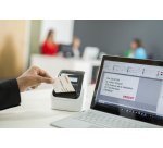 Brother QL-820NWBCVM imprimante pour étiquettes Thermique directe Couleur 300 x 600 DPI 176 mm/sec Avec fil &sans fil Ethernet/LAN DK Wifi Bluetooth