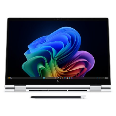 HP EliteBook 8 Flip G2i 13 inch Notebook Next Gen AI PC Wolf Pro Security Edition Copilot+ PC Intel Core Ultra 7 Portátil 33,8 cm (13.3") Pantalla táctil WUXGA 32 GB LPDDR5x-SDRAM 512 GB SSD Wi-Fi 7 (802.11be) Windows 11 Pro Plata