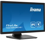 iiyama ProLite T2238MSC-B1 computer monitor 54,6 cm (21.5") 1920 x 1080 Pixels Full HD LED Touchscreen Zwart