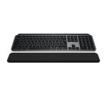 Logitech Master MX Keys S Combo for Mac clavier Souris incluse maison/bureau RF sans fil + Bluetooth AZERTY Français Aluminium, Noir