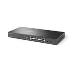 TP-Link Omada SG3218XP-M2 commutateur réseau Géré L2+ 2.5G Ethernet (100/1000/2500) Connexion Ethernet, supportant l'alimentation via ce port (PoE) 1U Noir