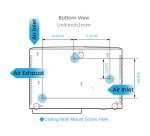 BenQ X500i Proyector de corto alcance 2200 lúmenes ANSI DLP UHD 4K (3840x2160) Negro, Blanco