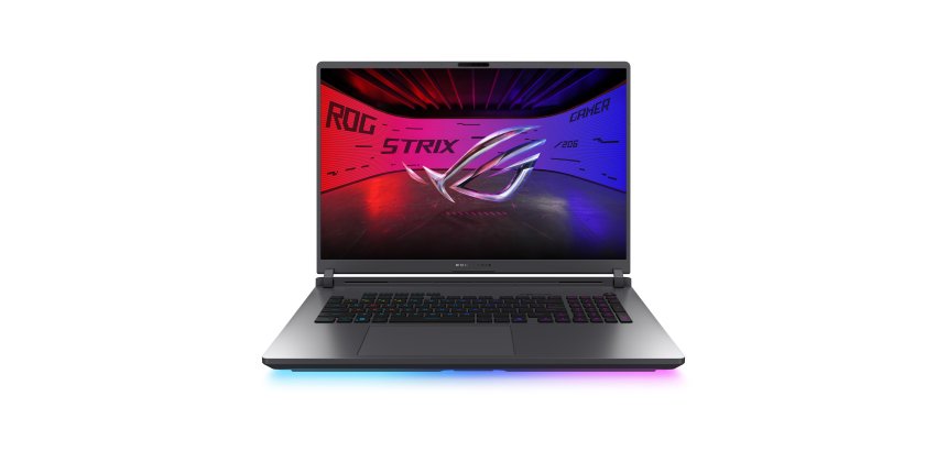 ASUS ROG Strix G18 G815JMR-DICS8143W Intel® Core™ i7 i7-14650HX Ordinateur portable 45,7 cm (18") WUXGA 16 Go DDR5-SDRAM 1 To SSD NVIDIA GeForce RTX 5060 Wi-Fi 7 (802.11be) Windows 11 Home Noir, Gris
