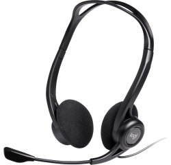 Logitech 960 USB Auricolare Cablato A Padiglione Musica e Chiamate USB tipo A Nero