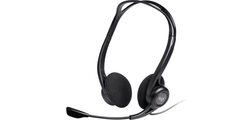 Logitech 960 USB Auricolare Cablato A Padiglione Musica e Chiamate USB tipo A Nero