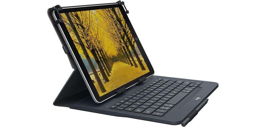 Logitech Universal Folio cover con tsatiere per tablet (universale 9/10")