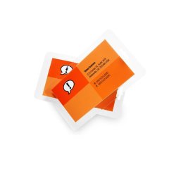 Pouches - luggage card con asola sul lato corto - 64 x 108 mm - 2 x 125 micron - GBC - conf. 100 pezzi