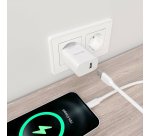 AISENS Cargador USB 10W alta eficiencia, 5V/2A, Blanco