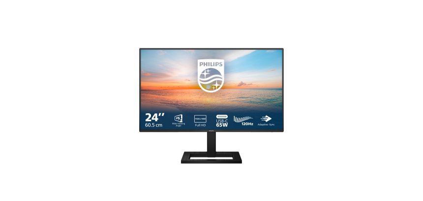 Philips 1000 series 24E1N1300AE/00 pantalla para PC 60,5 cm (23.8") 1920 x 1080 Pixeles Full HD LCD Negro