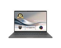 ASUS Zenbook A14 UX3407QA-DICQD480X Copilot+ PC Snapdragon X1-26-100 Ordinateur portable 35,6 cm (14") WUXGA 16 Go LPDDR5x-SDRAM 512 Go SSD Wi-Fi 6E (802.11ax) Windows 11 Pro Gris