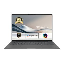 ASUS Zenbook A14 UX3407QA-DICQD481X Copilot+ PC Snapdragon X1-26-100 Ordinateur portable 35,6 cm (14") WUXGA 32 Go LPDDR5x-SDRAM 1 To SSD Wi-Fi 6E (802.11ax) Windows 11 Pro Gris