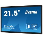 iiyama TW2223AS-B2 Écran d'affichage dynamique Écran plat interactif 54,6 cm (21.5") Wifi 345 cd/m² Full HD Noir Écran tactile Intégré dans le processeur Android 24/7