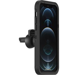 OtterBox Support de ventilation pour voiture pour MagSafe, fixation solide sur le ventilateur de voiture avec MagSafe, conçu pour être facile, solide et sûr à installer, compatible iPhone 14/iPhone 13/iPhone 12 Series, Noir
