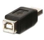 Lindy Adaptateur USB 2.0 Type A mâle vers B