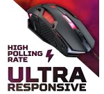 Acer Nitro Gaming Mouse II NMW200, USB, Up to 7200 DPI, Wired, 7 Buttons, Black