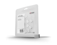 Lindy Bloqueurs de port USB C, Blanc, 10 pièces