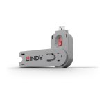 Lindy 40620 bloqueador de puerto Llave de bloqueador de puerto USB tipo A Rosa Acrilonitrilo butadieno estireno (ABS) 1 pieza(s)