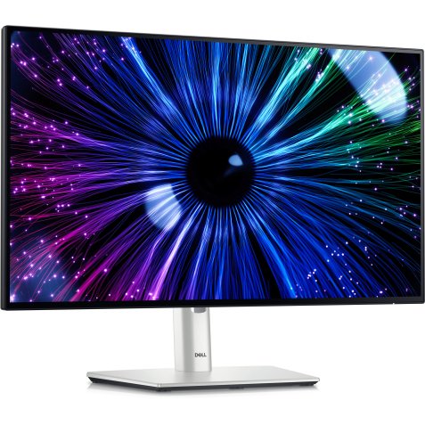 DELL UltraSharp U2424HE computer monitor 60,5 cm (23.8") 1920 x 1080 Pixels Full HD LCD Zwart, Zilver