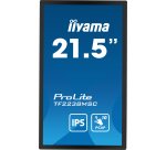 iiyama TF2238MSC-B1 écran plat de PC 53,3 cm (21") 1920 x 1080 pixels Full HD LED Écran tactile Noir