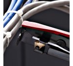StarTech.com Pistola per fascette in nylon, strumento per l'installazione/serraggio e il taglio di fascette per cavi, pinza per fascette in nylon da 2,4 mm a 4,8 mm, TAA