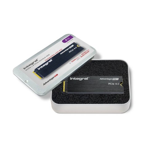 Integral INSSD4TM2280G4AP1XHS disque SSD 4 To M.2 PCI Express 4.0 NVMe