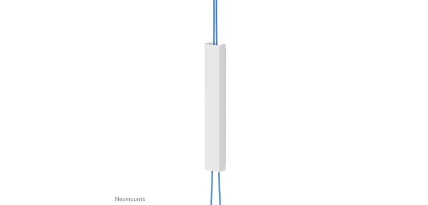 Neomounts ADS06-123WH Canaleta para cables- fijación magnética - universal