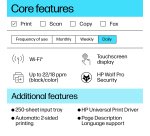 HP OfficeJet Pro 9110b Wireless Color Printer, Two-sided printing