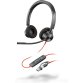 POLY Micro-casque Blackwire 3320 stéréo USB-C + adaptateur USB-C/A