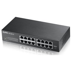 Zyxel GS1100-16 Non gestito Gigabit Ethernet (10/100/1000) Nero