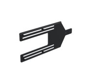 Ergonomic Solutions SpacePole Kiosk SPK511-02 accessoire de système de paiement en point de vente Support Noir Métal