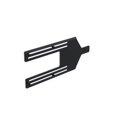Ergonomic Solutions SpacePole Kiosk SPK511-02 accessoire de système de paiement en point de vente Support Noir Métal