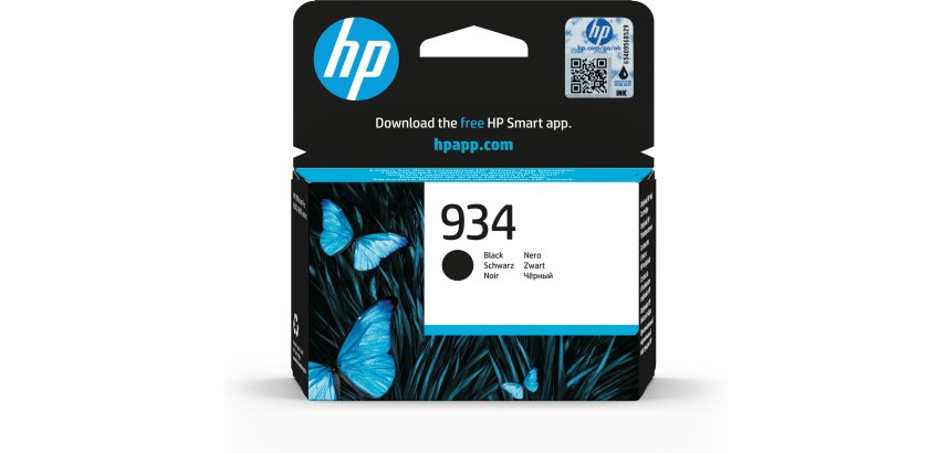 HP 934 Cartouche Authentique noire pour imprimante jet d'encre
