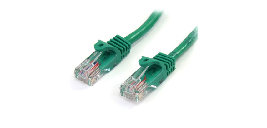 StarTech.com 3m Cat5e RJ45 UTP Netzwerkkabel Snagless - Cat 5e Patchkabel - Grün