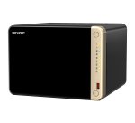 QNAP TS-664 NAS Tower Intel® Celeron® N5095 8 Go DDR4 0 To QNAP QTS Noir, Bronze